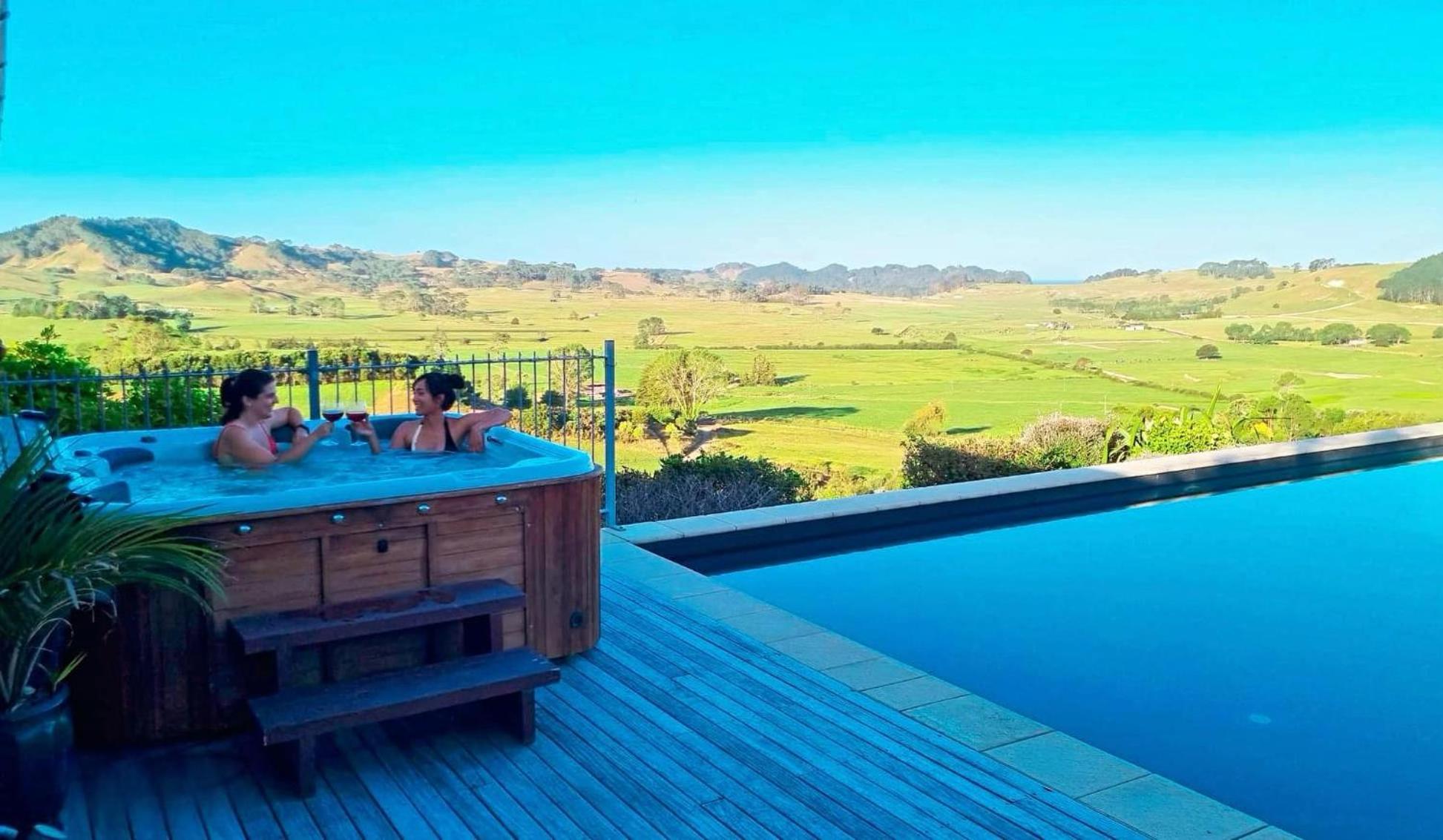 Luxury Country Retreat Apartamento Cooks Beach Exterior foto